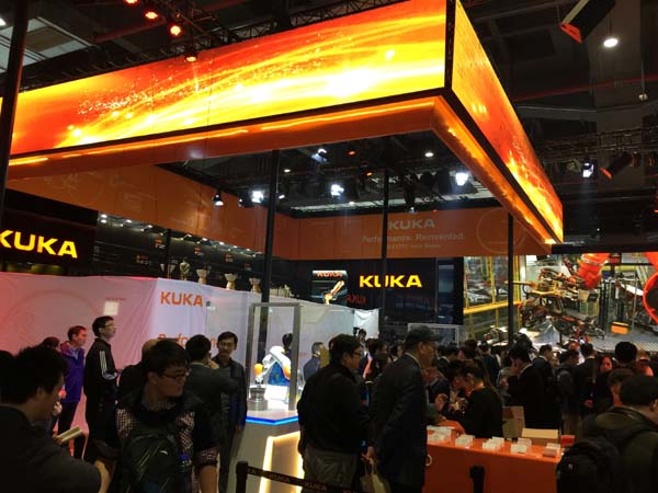 KUKA携全球首发新品强势登陆2015中国工博会