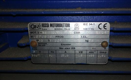 ROSSI 齿轮箱 电机 MR3I180UC2A-160M4380.5035