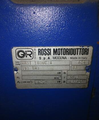 ROSSI 齿轮箱+电机 MR3I180UC2A-160M4380.5035 现货
