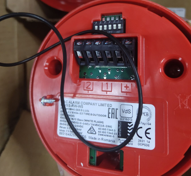 KAC CWSS-RW-W5 报警灯 库存现货30个
