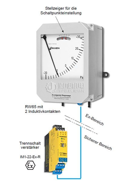 RIXEN 压力指示器：Rixen RW-65 20012