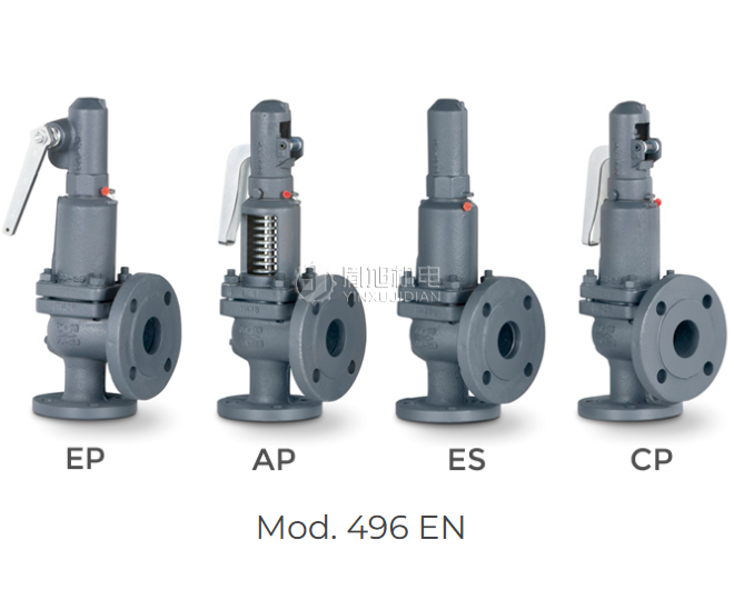 VYC industrial 安全阀：VYC 496-AP