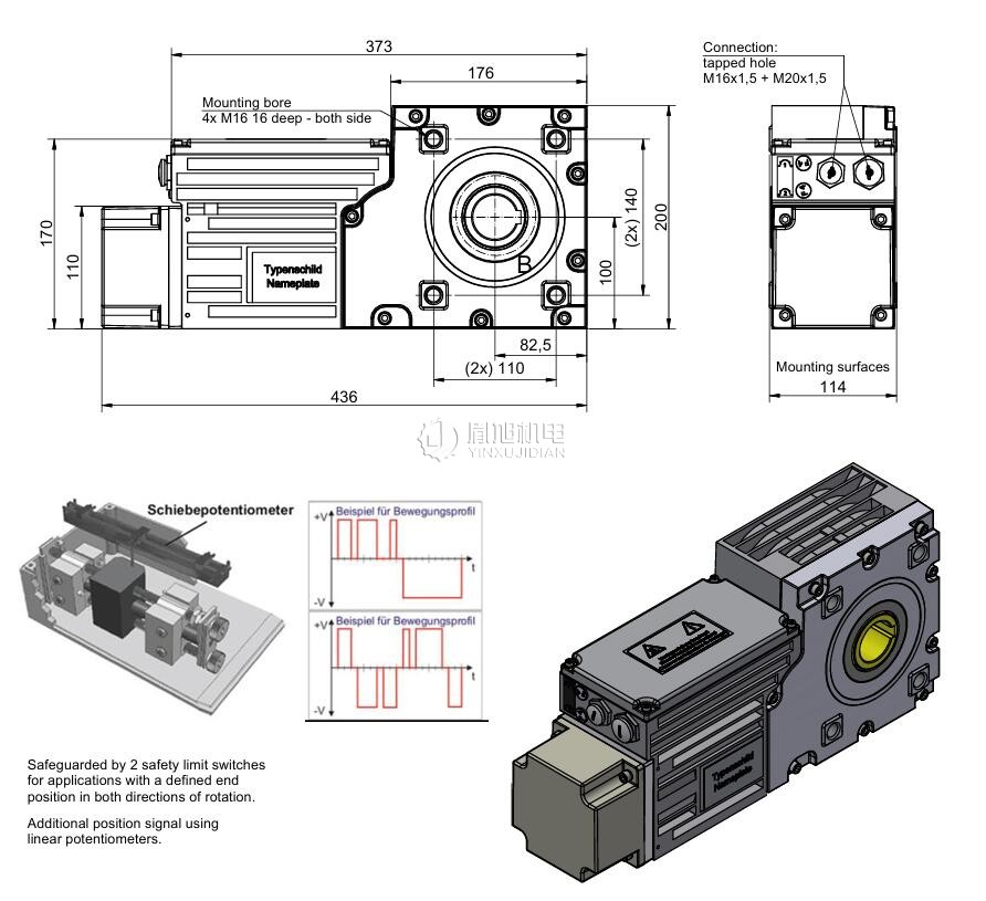 FRAMOMORAT 电机 Framo Morat Compacta AG160 6-160-AG-0002 紧凑型减速电机
