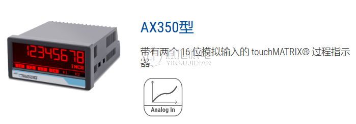 MOTRONA 指示器:motrona touchMATRIX DM350标准信号过程指示器 MOTRONA 指示器:motrona touchMATRIX DM350标准信号过程指示器