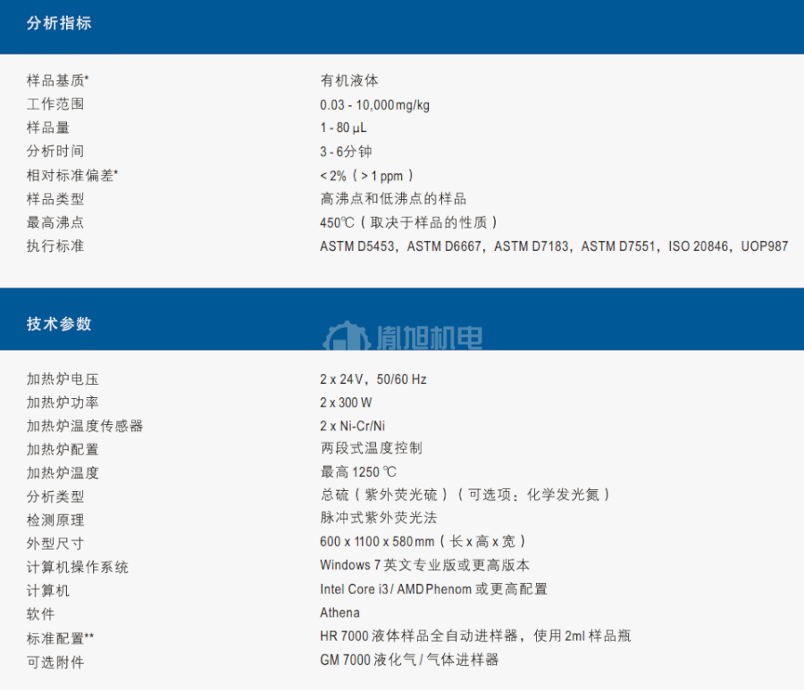 TSHR TS7000 - TSHR总硫分析仪TS7000 TSHR TS7000 - TSHR总硫分析仪TS7000