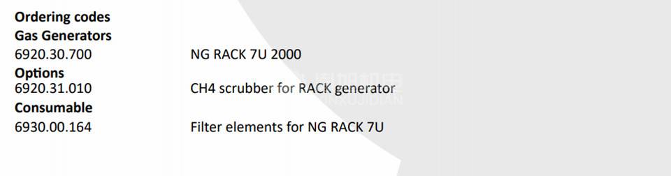 LNI NGRACK7U - LNI高纯氮气发生器NGRACK7U