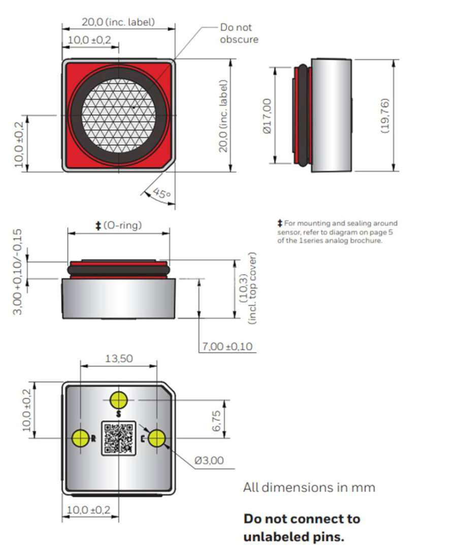 HONEYWELL AB010-RO1A-CIT - HONEYWELL工业气体传感器AB010-RO1A-CIT