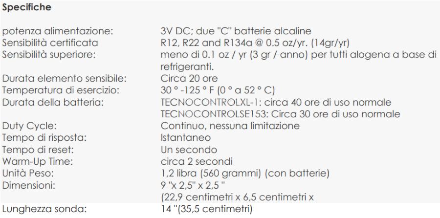 TECNOCNOTROL SE153 - TECNOCNOTROL气体泄漏检测仪SE153