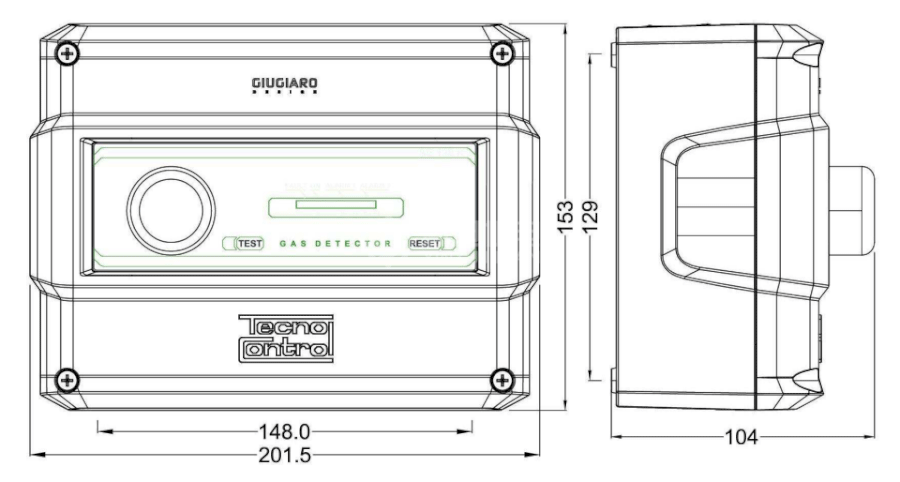 TECNOCNOTROL SE126K系列 - TECNOCNOTROL气体检测仪SE126K系列