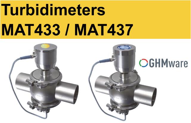 Martens 浊度仪 MAT433 / MAT437 浊度传感器 Martens of the GHM GROUP
