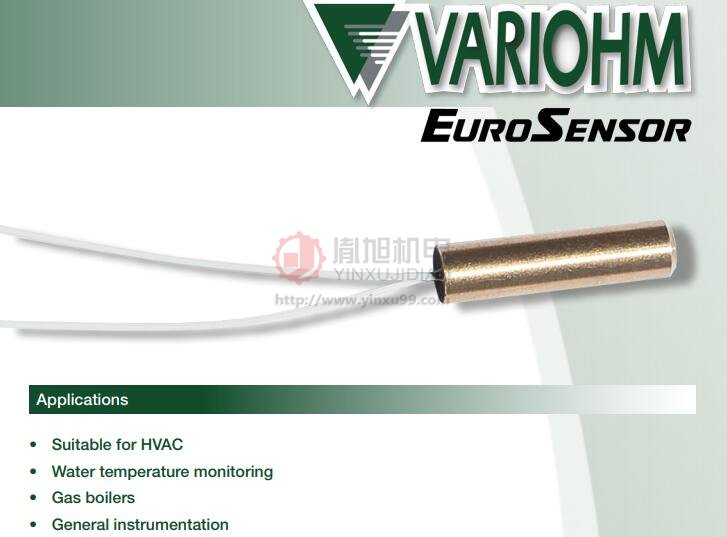 Variohm 温度探头 ETP-TP-B黄铜温度传感器