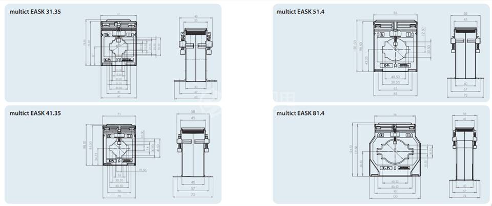 KBR电流互感器multict EASK KBR multict EASK