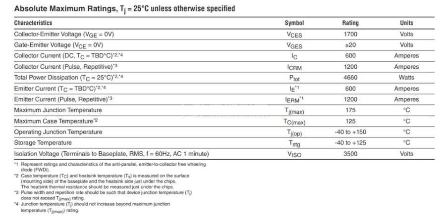 POWEREX单IGBT模块QIS1760002 POWEREX QIS1760002