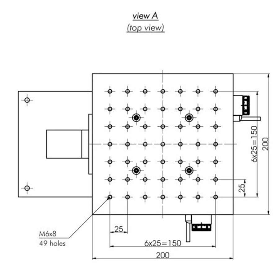 INTELLIDRIVESXY升降-旋转台LSMA-200 XY LSMA167-25X25 - INTELLIDRIVES LSMA-200 XY LSMA167-25X25