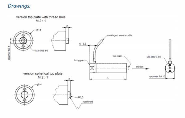 PIEZOSYSTEM JENA压电多层陶瓷执行器（带外壳）Series PA - PIEZOSYSTEM JENA Series PA