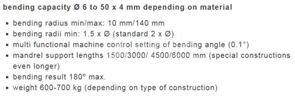 JUTEC Bending System 5000 - JUTEC弯管机Bending System 5000