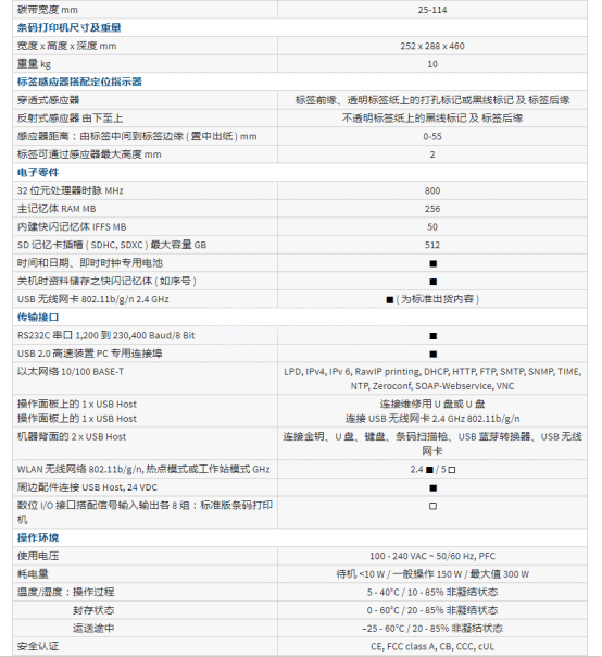 CAB SQUIX 4 MT系列 - CAB条码打印机SQUIX 4 MT系列
