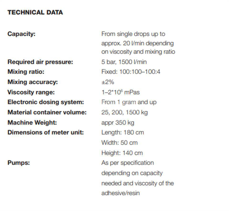 APLICATOR SYSTEM 3200 - APLICATOR两组分系统SYSTEM 3200