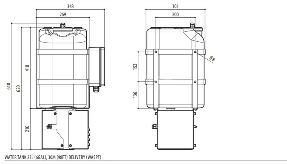 VIDEOTEC WAS-WASPT - VIDEOTEC清洗套件WAS-WASPT