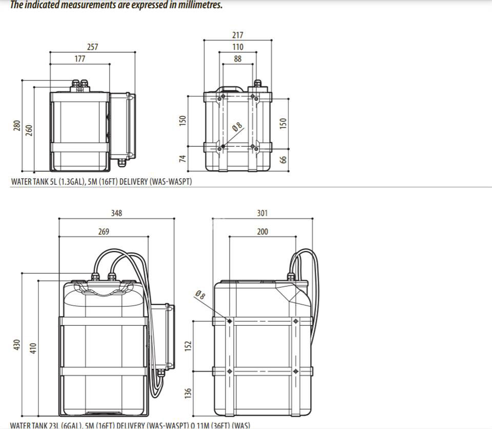 VIDEOTEC WAS-WASPT - VIDEOTEC清洗套件WAS-WASPT