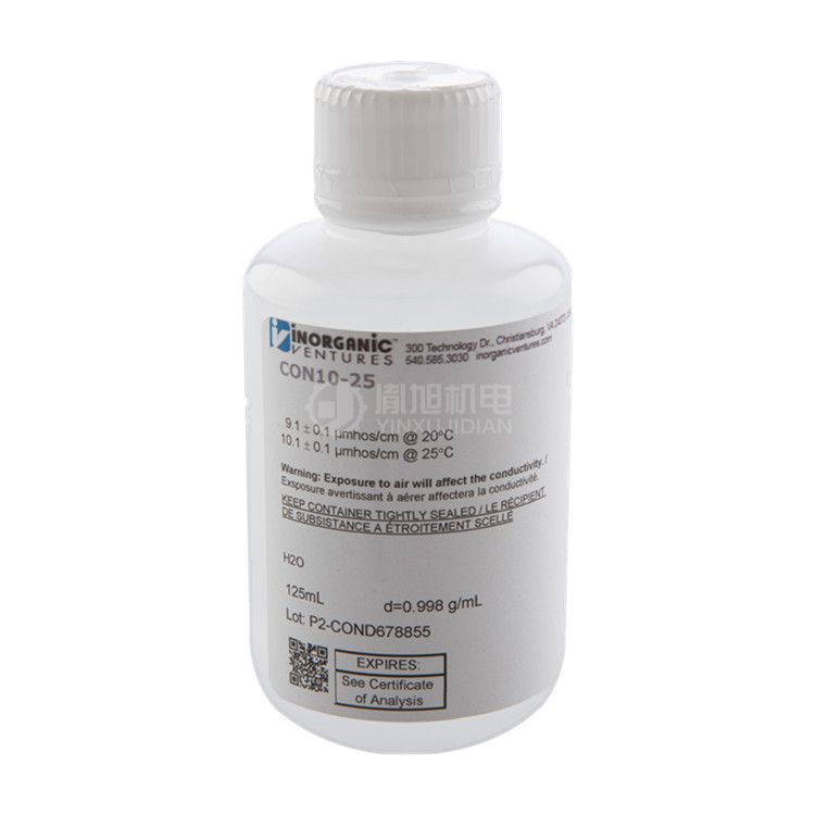 INORGANIC电导率标准液CON10-25-125ML
